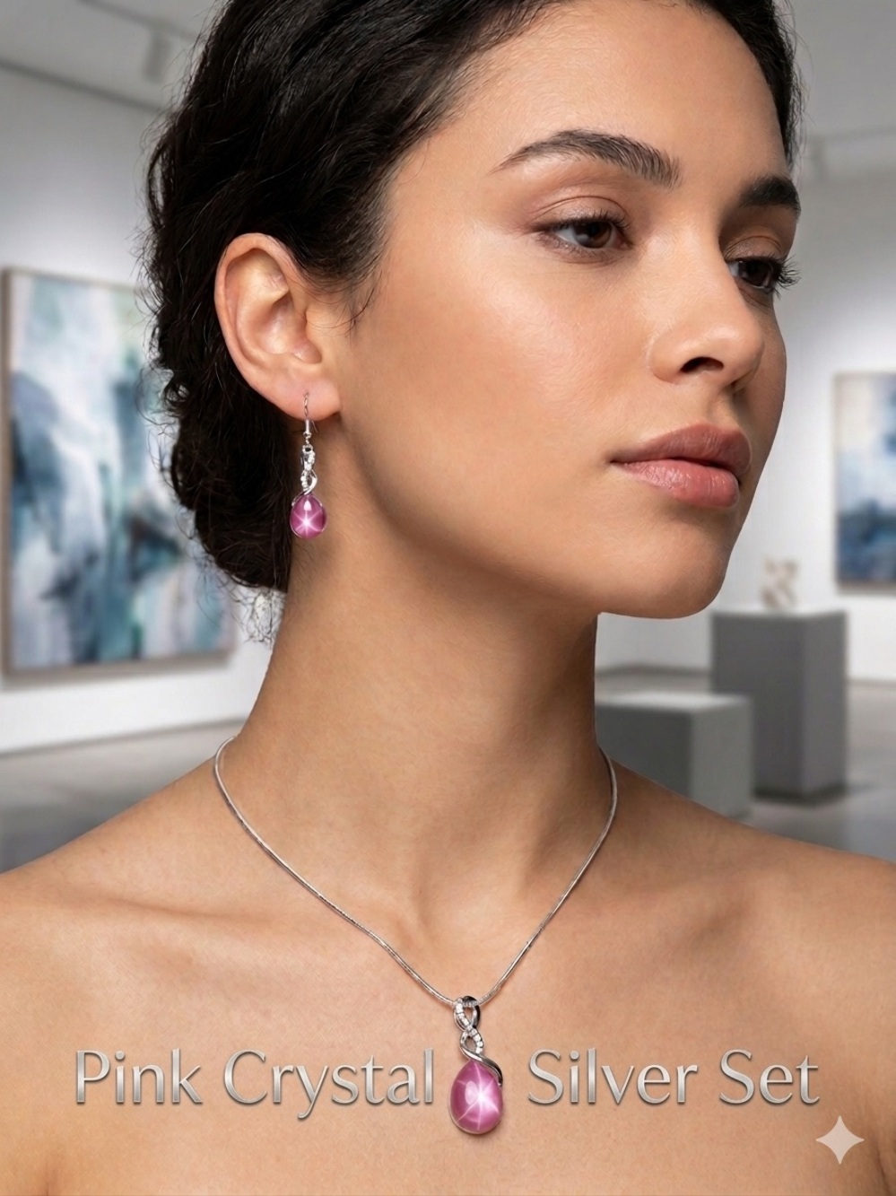 Choose One: $13 Necklace & Earring Set - Picture 2 of 16